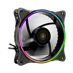 Inter-Tech FX-908B RGB PC větrák s krytem černá včetně LED osvětlení