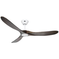 CasaFan ECO GENUINO 152 MW-NB stropní ventilátor 16.6 W (Ø x v) 1520 mm x 285 mm bílá (matná) s dálkovým ovládáním, vhodný i pro zimní provoz