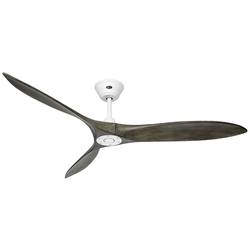 CasaFan ECO AIRSCREW 152 MW-GW stropní ventilátor 28 W (Ø x v) 1520 mm x 275 mm bílá (matná) s dálkovým ovládáním, vhodný i pro zimní provoz