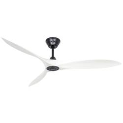 CasaFan ECO AIRSCREW 152 MS-MW stropní ventilátor 28 W (Ø x v) 1520 mm x 275 mm černá (matná) s dálkovým ovládáním, vhodný i pro zimní provoz