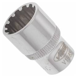 Vigor V1985 vnější šestihran vložka pro nástrčný klíč 12 mm 1/4 (6,3 mm)