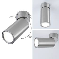 Paulmann Turnal Coin 3SD ABL Eisen 93091 LED osvětlení na stěnu/strop LED LED 6 W železo (kartáčované)