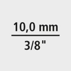 Hazet 9011M 9011M pneumatický rázový šroubovák Typ uchycení nástroje: vnější čtyřhran 3/8 (10 mm) Točivý moment (max.): 461 Nm