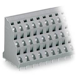 WAGO 737-504 Třípatrové svorky 2.50 mm² Pólů 12 šedá 36 ks