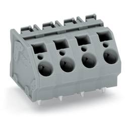 WAGO 745-1353 pružinová svorkovnice 6.00 mm² Pólů 3 šedá 72 ks