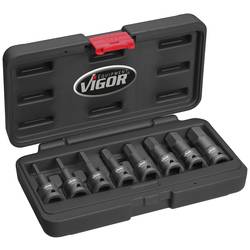 Vigor V7019 sada vložek zástrčného klíče nárazového šroubováku , V7019
