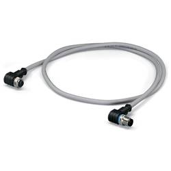 WAGO datový zástrčkový konektor pro senzory - aktory, upravený, 756-3106/040-005, piny: 4, 0.50 m, 1 ks