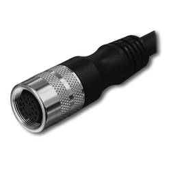 WAGO upravený zástrčkový konektor pro senzory - aktory, 756-3205/140-150, piny: 12, 15.00 m, 1 ks