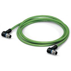 WAGO WAGO GmbH & Co. KG datový zástrčkový konektor pro senzory - aktory, upravený, 756-1204/060-200, piny: 4, 20.00 m, 1 ks