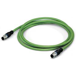 WAGO WAGO GmbH & Co. KG datový zástrčkový konektor pro senzory - aktory, upravený, 756-1203/060-200, piny: 4, 20.00 m, 1 ks