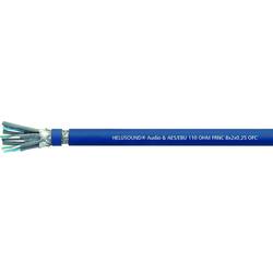 Helukabel 400171 audio kabel 2 x 2 x 0.25 mm² modrá 100 m