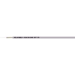 Helukabel SKT 178, 400314 koaxiální kabel, vnější Ø: 2.80 mm, 50 Ω, černá, 100 m