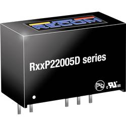 RECOM R12P22005D DC/DC měnič napětí do DPS 200 mA 2 W Počet výstupů: 2 x Obsah 1 ks