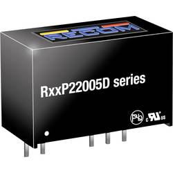 RECOM R15P22005D DC/DC měnič napětí do DPS 200 mA 2 W Počet výstupů: 2 x Obsah 1 ks