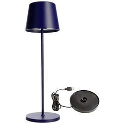 Deko Light 620197 Canis Akumulátorová stolní LED lampa 3.5 W teplá bílá modrá