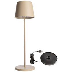 Deko Light 620194 Canis Akumulátorová stolní LED lampa 3.5 W teplá bílá béžová