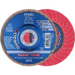 PFERD TOOLS 67789125 PFC 125 CO-FREEZE 50 SGP STRONG INOX vějířovitý brusný kotouč Průměr 125 mm Ø otvoru 22.23 mm Zrnitost 50 Slitina na bázi kobaltu, Slitina