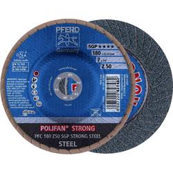 PFERD TOOLS 67788180 PFC 180 Z 50 SGP STRONG STEEL vějířovitý brusný kotouč Průměr 180 mm Ø otvoru 22.23 mm Zrnitost 50 ocel 10 ks
