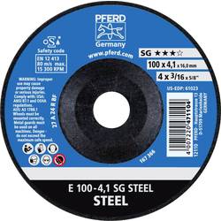 PFERD 62210426 E 100-4,1 SG STEEL/16,0 brusný kotouč lomený Průměr 100 mm Ø otvoru 16 mm ocel 10 ks