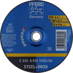 PFERD TOOLS 62023831 E 230-8 PSF STEELOX brusný kotouč lomený Průměr 230 mm Ø otvoru 22.23 mm nerezová ocel, ocel 10 ks