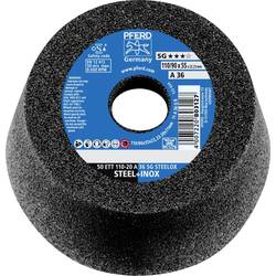 PFERD TOOLS 63418226 Brusný hrnec 50 ETT 110-20 A 36 SG STEELOX 11 cm 2 ks