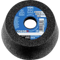 PFERD TOOLS 63418224 Brusný hrnec 50 ETT 110-20 A 24 SG STEELOX 11 cm 2 ks