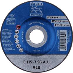 PFERD TOOLS 62211622 E 115-7 SG ALU brusný kotouč lomený Průměr 115 mm Ø otvoru 22.23 mm hliník, neželezné kovy 10 ks