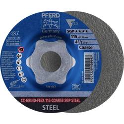 PFERD 64188116 brusný kotouč Průměr 115 mm Ø otvoru 22.23 mm ocel 10 ks