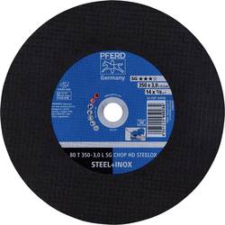 PFERD TOOLS 80 T 350-3,0 L SG CHOP HD STEELOX/25,4 66323582 řezný kotouč rovný 350 mm 10 ks nerezová ocel, kalená ocel , ocel