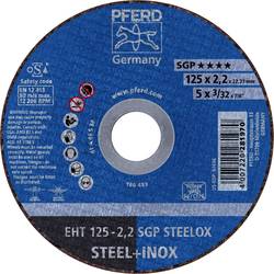 PFERD EHT 125-2,2 SGP STEELOX 61331622 řezný kotouč rovný 125 mm 25 ks nerezová ocel, ocel