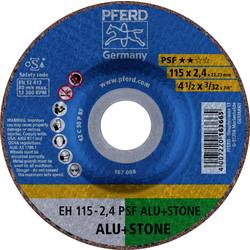PFERD EH 115-2,4 PSF ALU+STONE 61830122 řezný kotouč lomený 115 mm 25 ks hliník, neželezné kovy, titan, Slitina titanu, litina , Duroplast , kámen, beton,