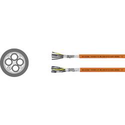 Helukabel TOPSERV® 112 707281 servo kabel 4 G 2.5 mm² + 2 x 1.5 mm², 500 m, oranžová