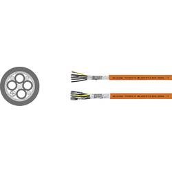 Helukabel TOPSERV® 112 707281 servo kabel 4 G 2.5 mm² + 2 x 1.5 mm², 50 m, oranžová