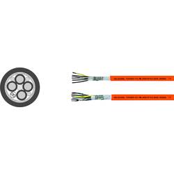 Helukabel TOPSERV® 113 74514 servo kabel 4 G 6 mm² + 2 x 1 mm², 100 m, oranžová