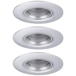 Paulmann 92113 vestavné svítidlo, LED, GU10, chrom (matný), sada 3 ks
