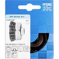 PFERD TOOLS Hrncový kartáč POS TBG 65/M14 CT INOX 0,50 43305053 1 ks
