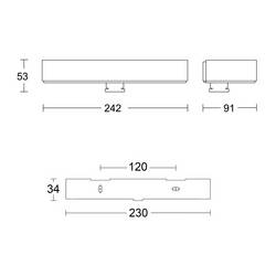 Steinel 052959 AUSSENLEUCHTE XSOLAR SOL-O S ANT solární nástěnné osvětlení LED žádná 3.3 W antracitová