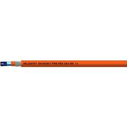 HELU 11016406 nástrojový kabel HELUDATA® EN50288-7 FIRE RES OS 500 1 x 2 x 1.5 mm² oranžová 100 m