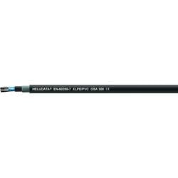 Helukabel 11014080 nástrojový kabel HELUDATA® EN50288-7 OSA 300 1 x 2 x 1.5 mm² černá 100 m