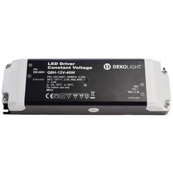 Deko Light BASIC, CV, Q8H-12-40W LED driver konstantní napětí 40 W 0 mA - 3.3 A 12 V ochrana proti přepětí 1 ks