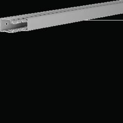 Hager BA740025 vodicí lišta (d x š x v) 2000 x 25 x 40 mm 2 m šedá