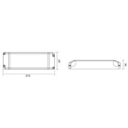 Deko Light BASIC, DIM, CV, 24V 34-100W LED driver konstantní napětí 100 W 1420 - 4165 mA 24 V stmívatelný 1 ks