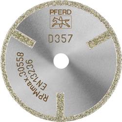 PFERD TOOLS 68405063 D1A1R 50-2-6 D 357 GAG diamantový řezný kotouč Průměr 50 mm Ø otvoru 6 mm Duroplast , Technická keramika 1 ks