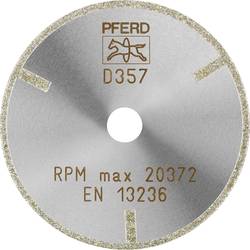 PFERD TOOLS 68407103 D1A1R 75-2-10 D 357 GAG diamantový řezný kotouč Průměr 75 mm Ø otvoru 10 mm Duroplast , Technická keramika 1 ks