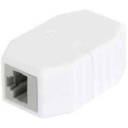 Allnet 201008, zásuvkový modul RJ45, zástrčka, rovná, bílá, 50 ks