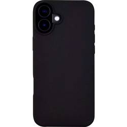 JT Berlin SilikonCase Steglitz zadní kryt na mobil Apple iPhone 16 Plus černá indukční nabíjení, Kompatibilní s MagSafe 11071