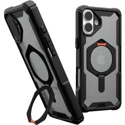 Urban Armor Gear Plasma XTE MagSafe Kickstand Case zadní kryt na mobil Apple iPhone 16 Plus černá/oranžová Kompatibilní s MagSafe 114473114097