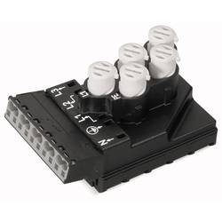 WAGO 772-261 napájecí modul kulatý kabel - plochý kabel Počet kontaktů: 5 černá 10 ks