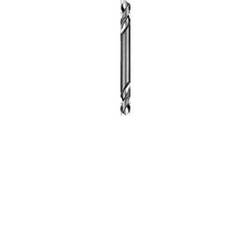 Heller Tools 21413 1 HSS oboustranný vrták, 4 mm, délka 55 mm, válcová stopka, 10 ks
