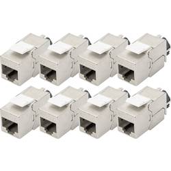 Digitus DN-93617-8 RJ45 vestavný modul Keystone CAT 6A 8 ks